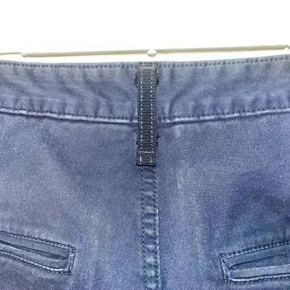 Rag & Bone | Fit 1 Skinny Slim Pant with Rough Hem - Navy / Sz 29R - Picture 10 of 15